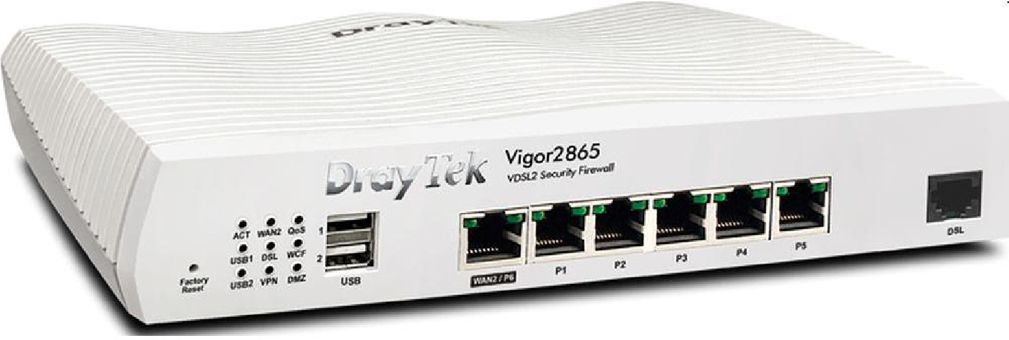 Vigor 2865 VDSL2  router  Annex A